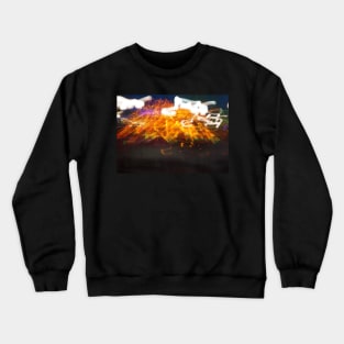 Carnival Ride at Night Crewneck Sweatshirt